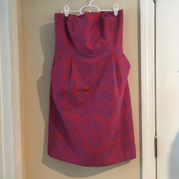 Jcrew strapless dress