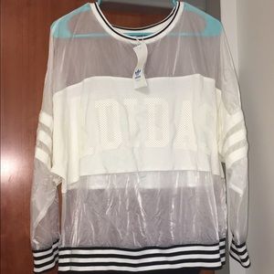 adidas originals ldn clear sweatshirt size M