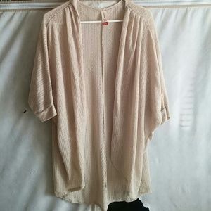 Creme colored cardigan