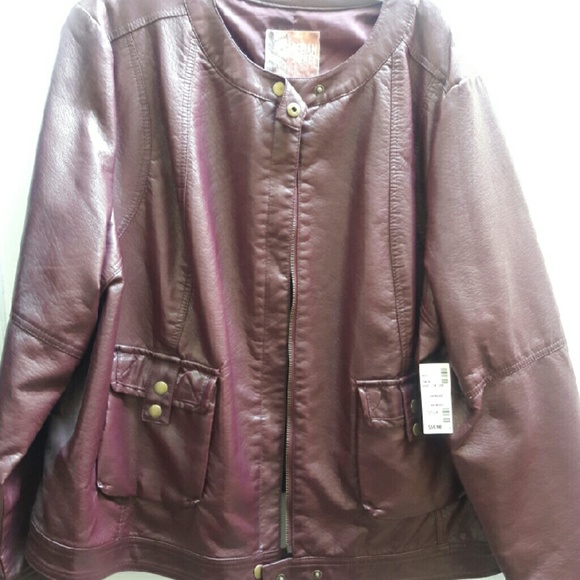 Avenue Faux Leather Jacket