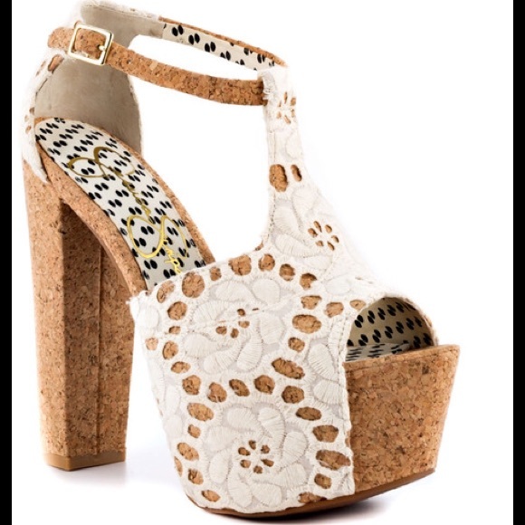 Jessica Simpson Mint Platforms, MIB