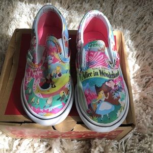 Toddler Alice and wonderland vans