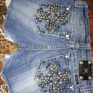 Miss Me Jean cut off shorts