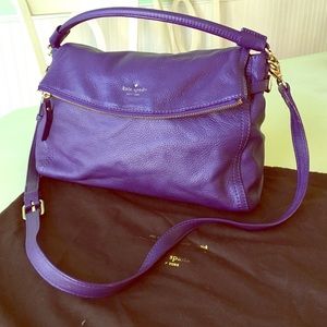 Kate Spade Pebbled cross body hand bag