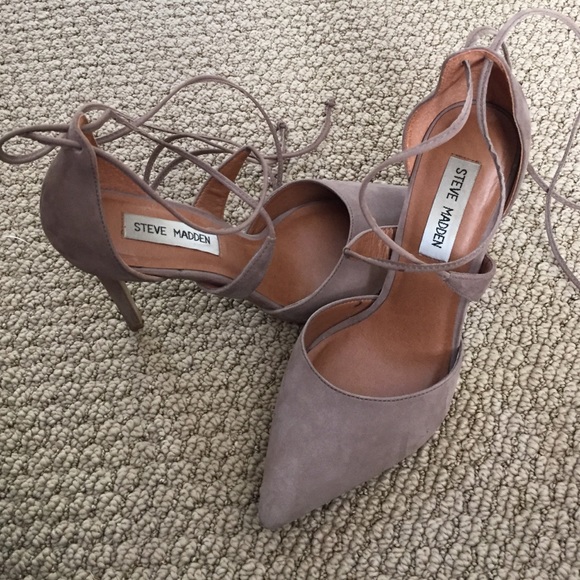Steve Madden lace up heels - Picture 2 of 4
