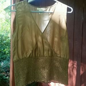 Banana Republic 100% Silk Top