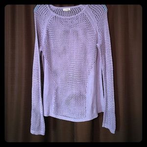Lightweight lavender sweater