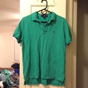 Blue-green Ralph Lauren Polo Sport Shirt