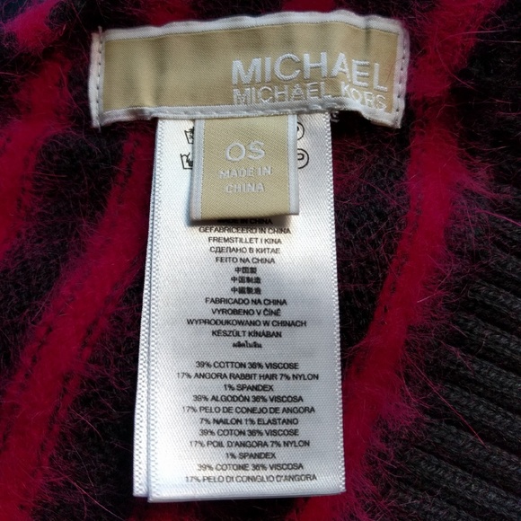 Angora Michael Kors scarf extra long - Picture 3 of 3