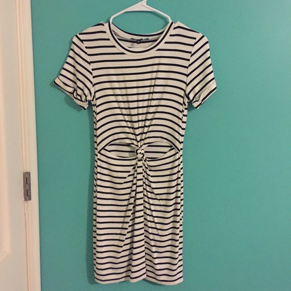 NWT Striped Shirt Dress