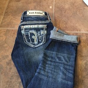 Rock Revival crop jeans