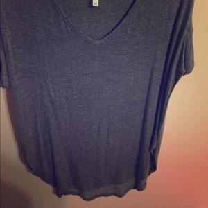 Grey v neck