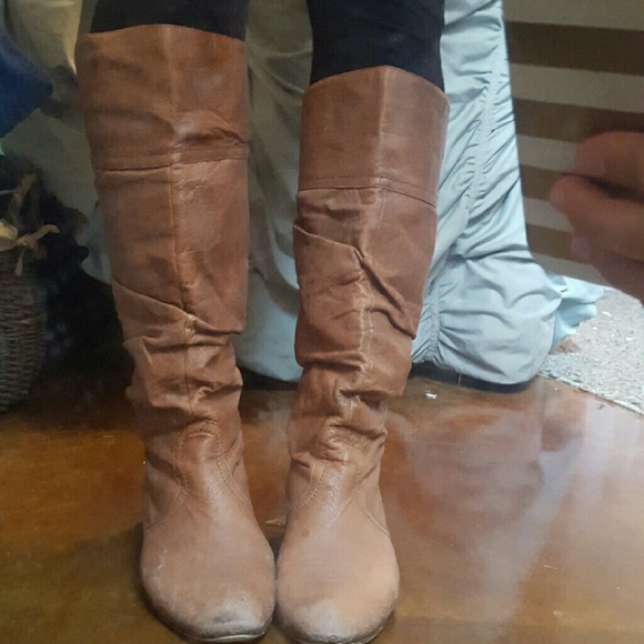 Brown boots