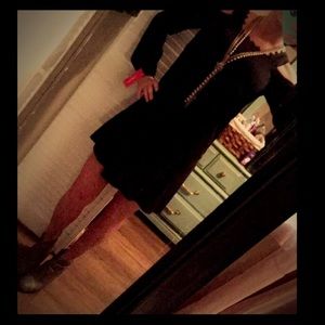 Black dress never worn with tags.