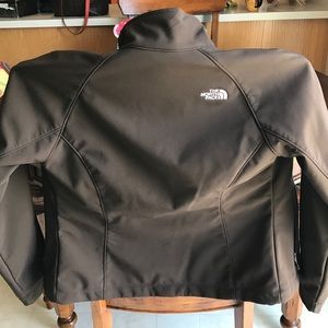 Brown women's north face jacket
