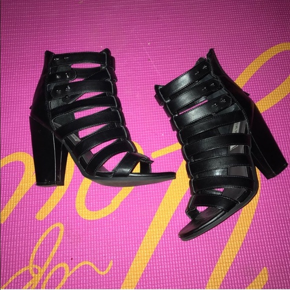 Steve Madden cage booties
