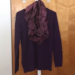 LOFT cable knit sweater