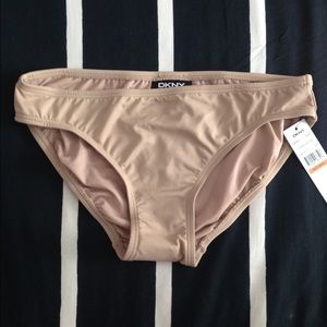 DKNY nude bikini bathing suit bottom