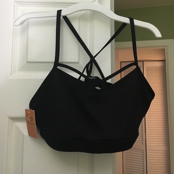 NEW caged front sports bra