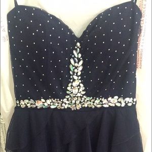 Navy Blue homecoming dress💙