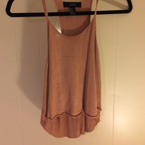Pink/orange tank top
