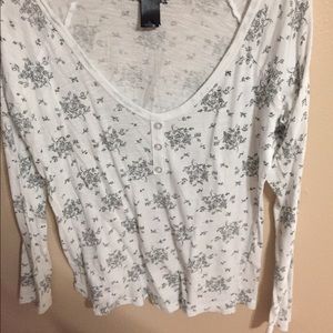 Lost brand floral shirt