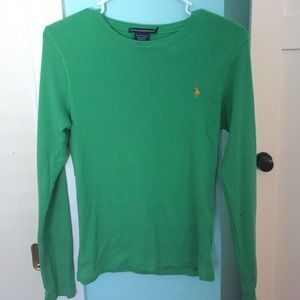 Green Ralph Lauren long sleeve