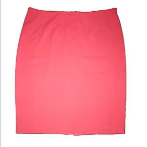 H & M | Pencil Skirt | Coral | 12