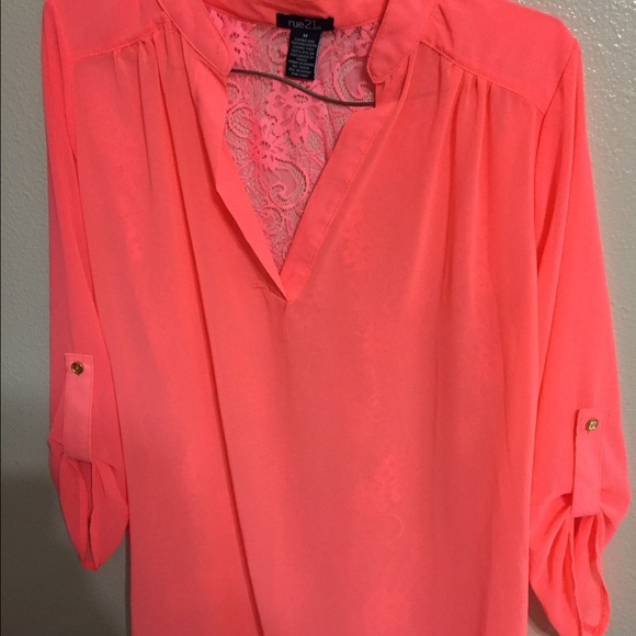 Pink blouse