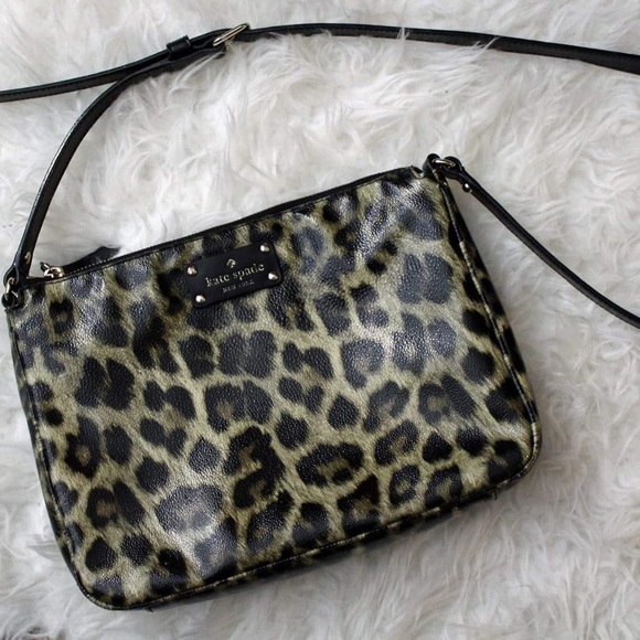 Kate Spade Leopard Crossbody - Picture 1 of 4