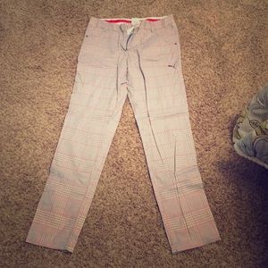 Puma Pants - Plaid