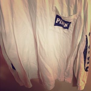 Pink BLING long sleeve
