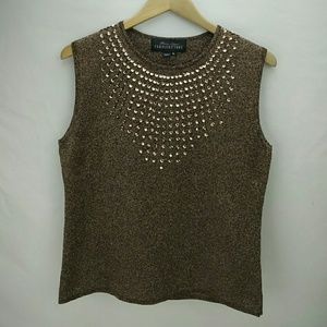 Donna Salyer's Fabulous Furs glitter top