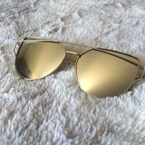 Mirror cat eye sunnies