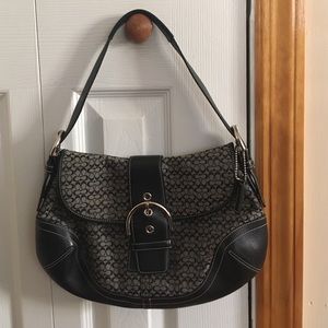 Black authentic coach bag.