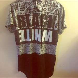 Urban style hooded shirt