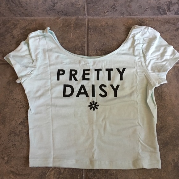 Baby Blue Crop top - Picture 1 of 1