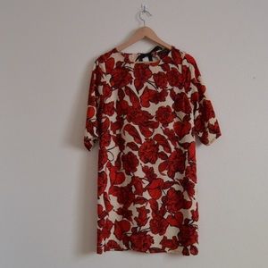 Floral Shift Dress
