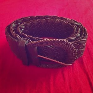 Super Long Women's Brown Belt. Fits Medium & Large