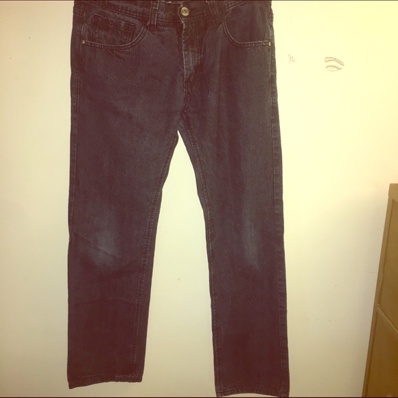 Navy blue jeans
