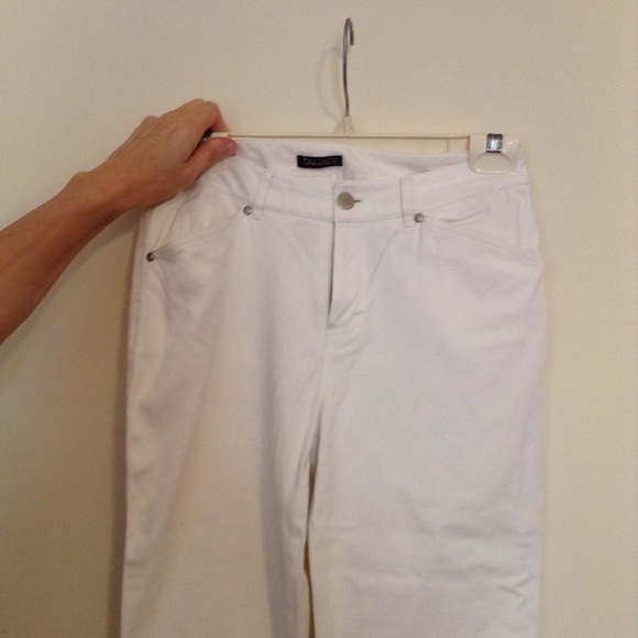 Tahari white pants
