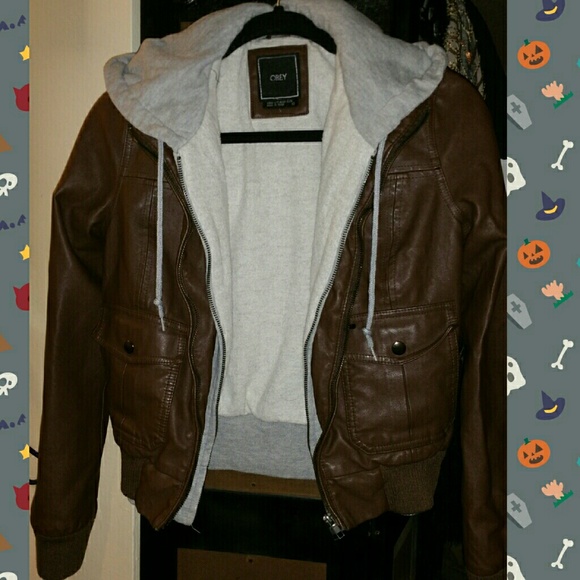 OBEY Leather Jacket
