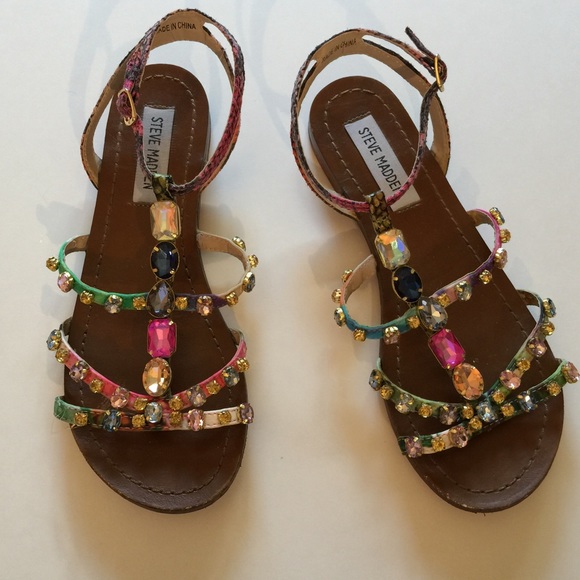 Steve Madden Shoes - Final price Steve Madden Multicolor sandals Sz 6.5