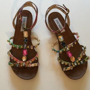 Final price Steve Madden Multicolor sandals Sz 6.5