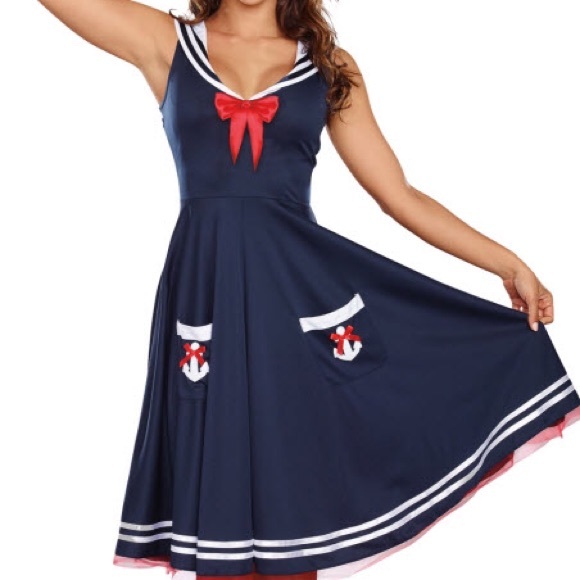 Women's Sailor Costume. Brand New. Large