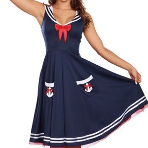 Women's Sailor Costume. Brand New. Large