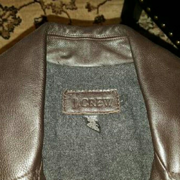 Men's Brown Leather Coat