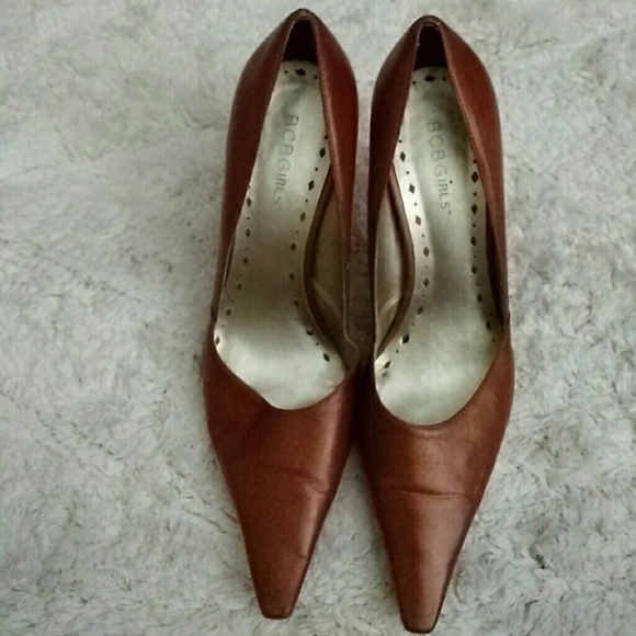 Used rust color heels