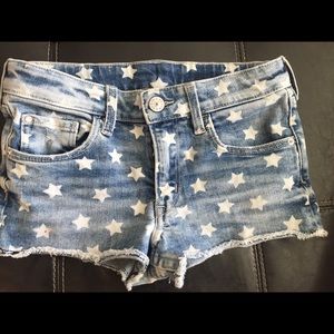 ‼️H/M denim star shorts