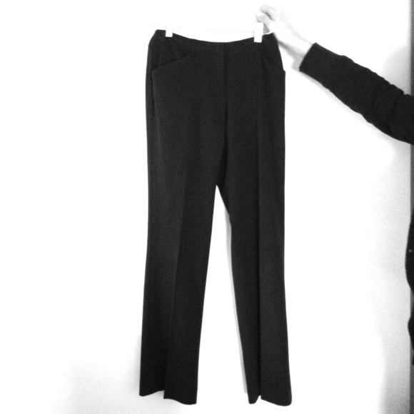 Black trouser pants